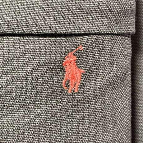 POLO RALPHLAUREN　"CANVAS" BACKPACK (GREEN)