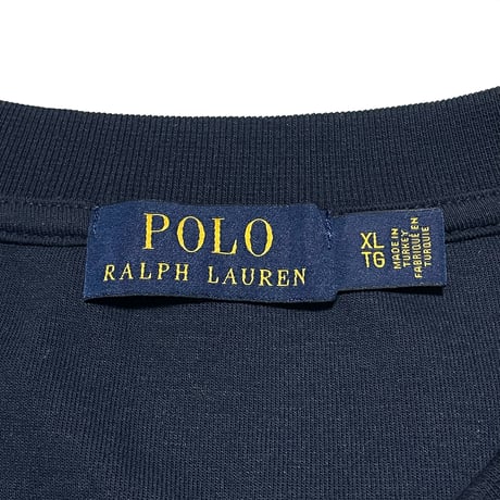 POLO RALPHLAUREN　"COLOR BLOCK" SWEAT
