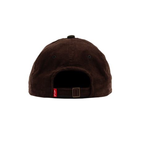ACAPULCO GOLD　 "TWO-TONE CORDUROY" 6-PANEL CAP (BROWN&FORREST)