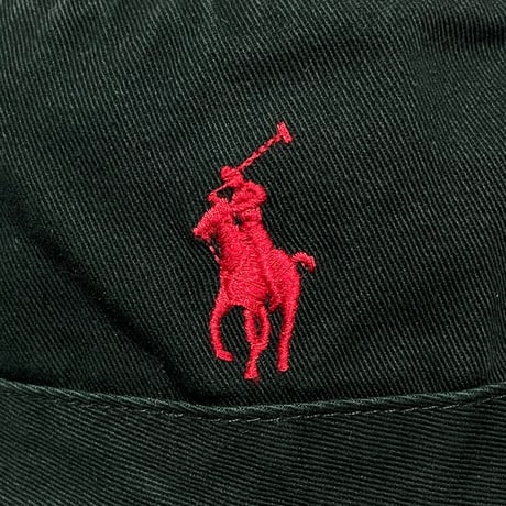 POLO RALPHLAUREN　"PONY" BUCKET HAT