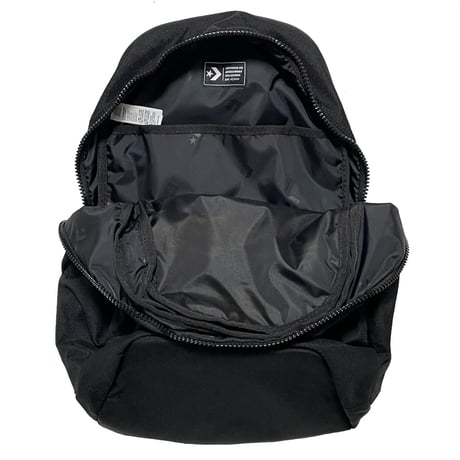 CONVERSE　"CONS" SEASONAL BLACK BACKPACK