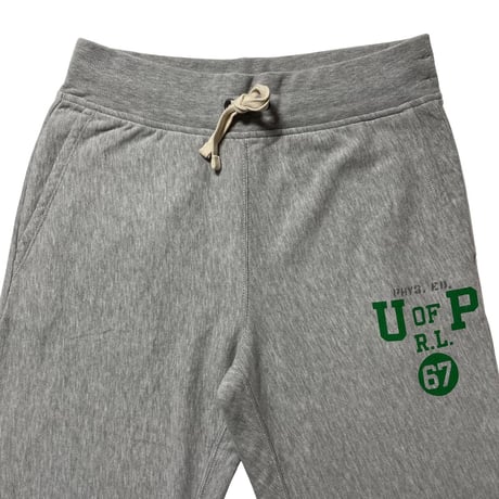POLO RALPHLAUREN　"COLLEGE" SWEAT PANTS