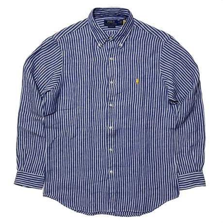 POLO RALPHLAUREN　"HEMP" BUTTON DOWN SHIRT