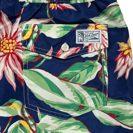 POLO RALPHLAUREN　"FLORAL GRAPHIC" SWIM SHORTS