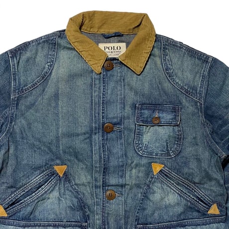 DENIM&SUPPLY POLO RALPHLAUREN　DENIM HUNTING JACKET