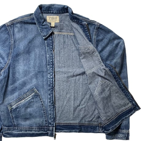POLO DENIM&SUPPLY RALPHLAUREN　"FULL-ZIP" DENIM JACKET