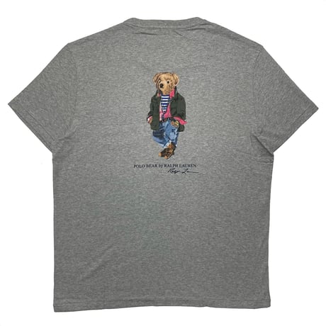 POLO RALPHLAUREN　"BACK PRINT POLO BEAR" S/S POCKET TEE