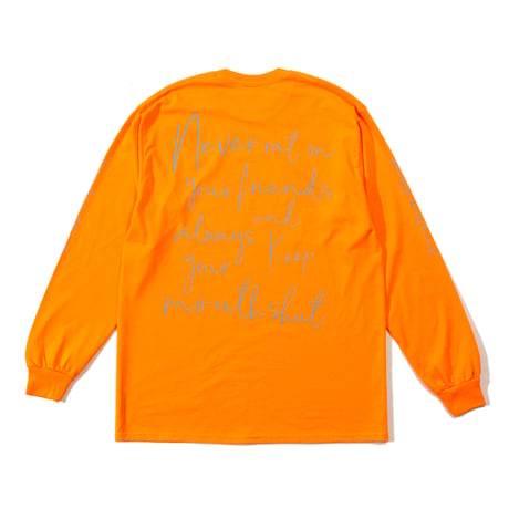 ACAPULCO GOLD　 "TWO THINGS" L/S TEE (ORANGE)