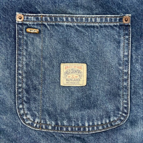 POLO COUNTRY RALPHLAUREN　"WEATHERING" DENIM JACKET
