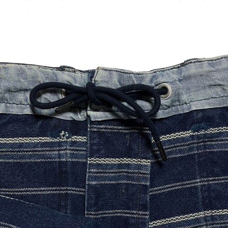 RRL RALPHLAUREN　"STRIPED" DENIM SHORTS