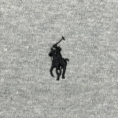 POLO RALPHLAUREN　"FLEECE" ZIP-UP HOODIE (GREY)