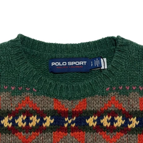 POLO SPORT RALPHLAUREN　"DESERT" SWEATER