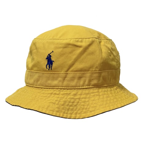 POLO RALPHLAUREN　BUCKET HAT (YELLOW)