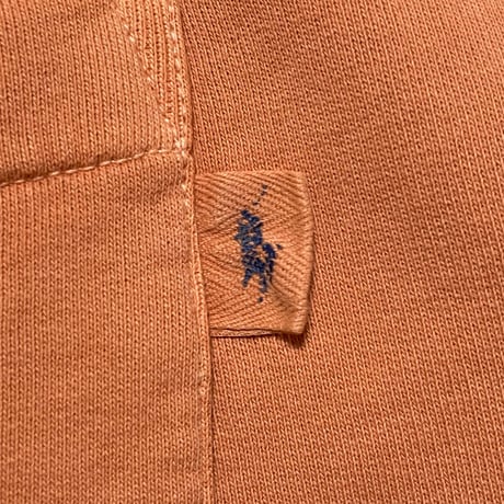 POLO RALPHLAUREN　 "LIGHT ORANGE"  SWEAT SHORTS