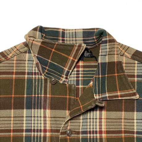 RRL RALPHLAUREN　"CASUAL KNIT" OTTOMAN WORKSHIRT