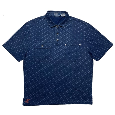 POLO RALPHLAUREN　"METAL BUTTON" POLO SHIRT