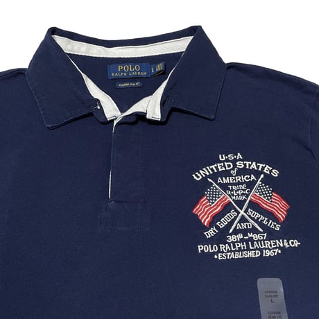 POLO RALPHLAUREN　"STAR AND STRIPES" POLO SHIRT