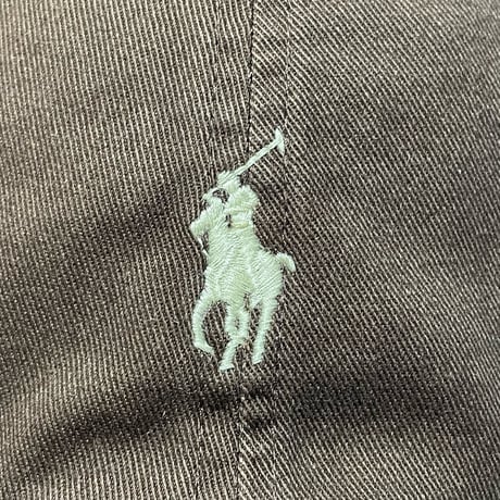 POLO RALPHLAUREN　CLASSIC BASEBALL CAP (CHOCOLATE BROWN)