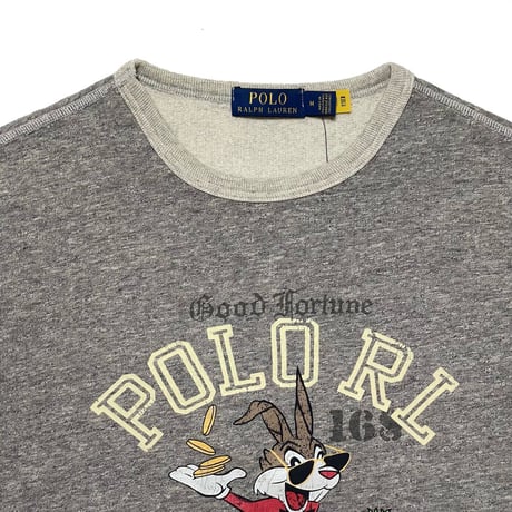 POLO RALPHLAUREN　"GRAPHIC PRINT" SWEAT SHIRT