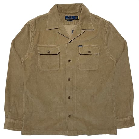 POLO RALPHLAUREN　"CORDUROY" CAMP SHIRT
