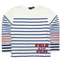 POLO RALPHLAUREN　"STRIPE BLOCK" L/S TEE
