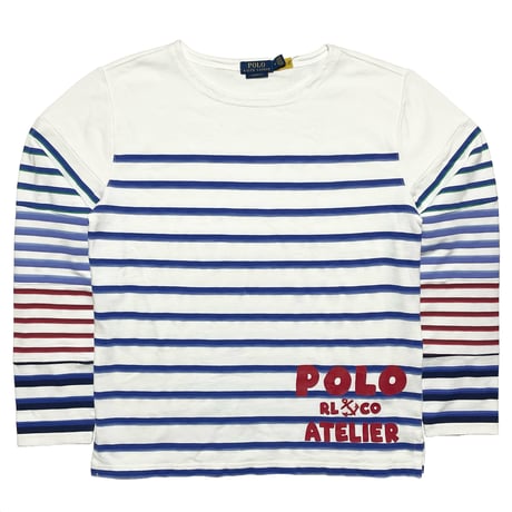 POLO RALPHLAUREN　"STRIPE BLOCK" L/S TEE
