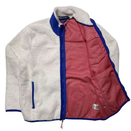 POLO SPORT RALPHLAUREN　"ZIP-OVER" PILE FLEECE JACKET