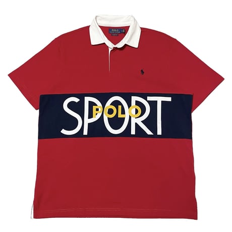 POLO RALPHLAUREN　"POLO SPORT" RUGBY SHIRT