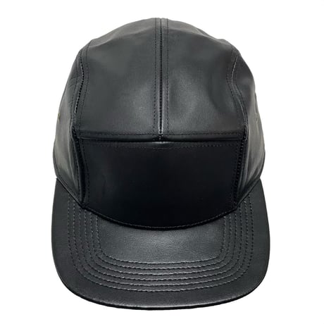 Emstate by Winner Caps　 "GENUINE LEATHER" CAMP CAP