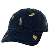 POLO RALPHLAUREN　"EMBROIDERED" CORDUROY CAP