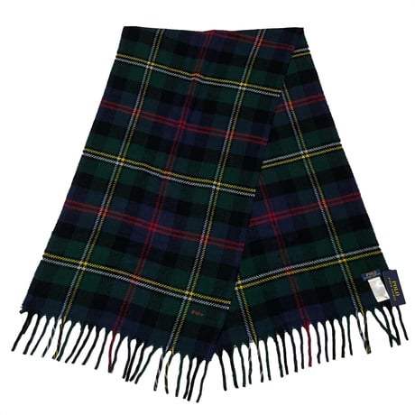 POLO RALPHLAUREN　TARTAN OVERSIZE SCARF
