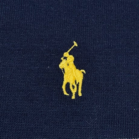 POLO RALPHLAUREN　"STRIPED LOGO" RUGBY SHIRT