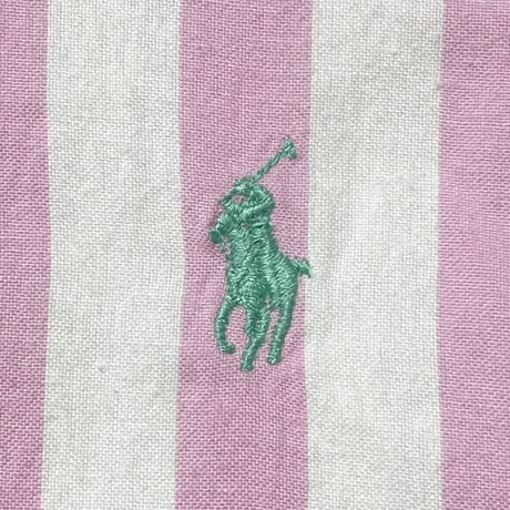 POLO RALPHLAUREN　"VERTICAL STRIPES" CUBAN SHIRT
