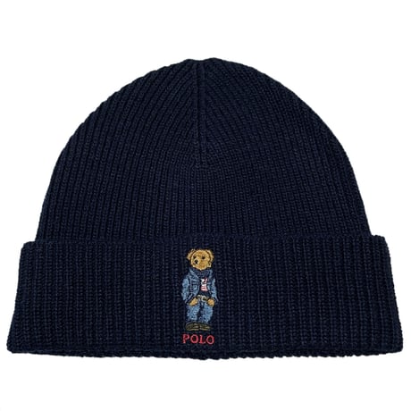 POLO RALPHLAUREN　POLO BEAR KNIT CAP