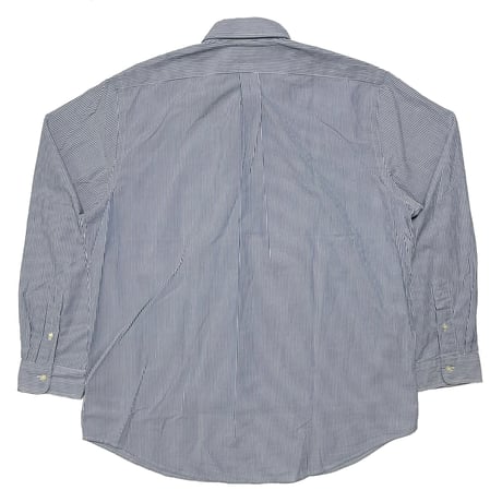 POLO RALPHLAUREN　"GUARANTEED TO WRINKLE" SEERSUCKER SHIRT (BLUE)