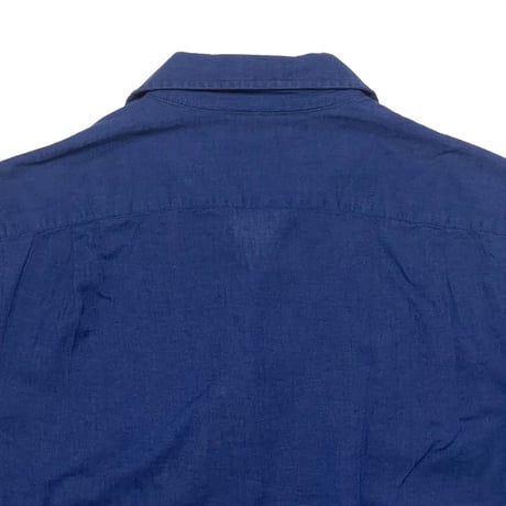 POLO RALPHLAUREN　"LINEN COTTON" CAMP SHIRT