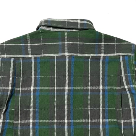 FIVE BROTHER　WORK SHIRTS (GREEN CHECK)