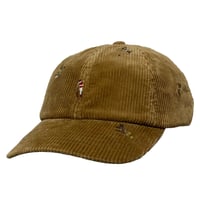 POLO RALPHLAUREN　"DUCK EMBROIDERY" CORDUROY CAP