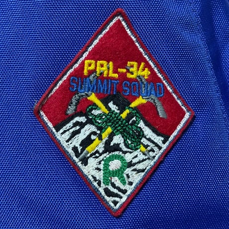 POLO RALPHLAUREN　 "SUEDE TRIM" RANGER BACKPACK (BLUE)