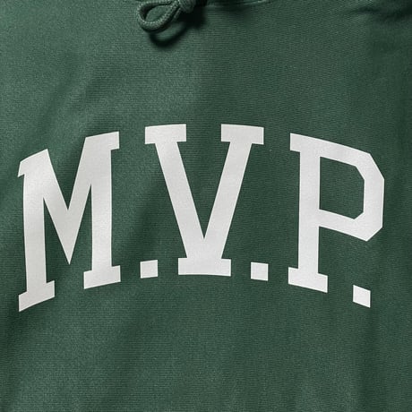 Champion/M.V.P.　"REFLECTOR COLLEGE "M.V.P." LOGO" HOODY (GREEN)