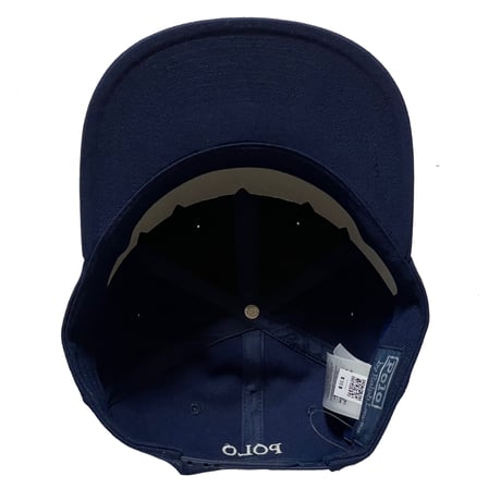 POLO RALPHLAUREN　"P-LOGO" HIGH-CROWN BASEBALL CAP