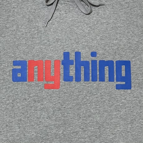anything　"aNYthing" Hoody Sweat