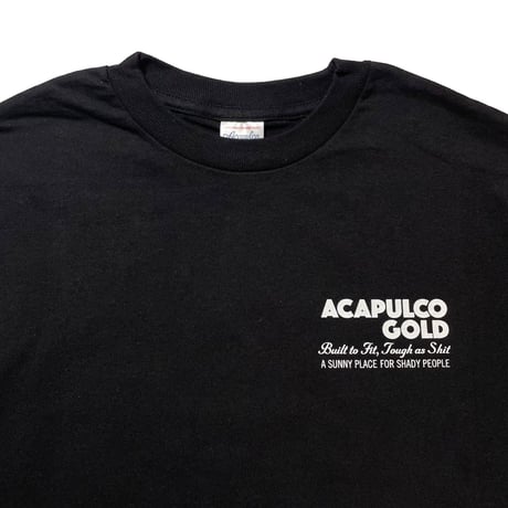ACAPULCO GOLD　SCALE L/S TEE (BLACK)