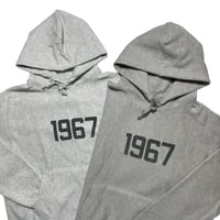 US🇺🇸限定Champion "1967 INK BLACK" 12oz REVERSE WEAVE HOODIE