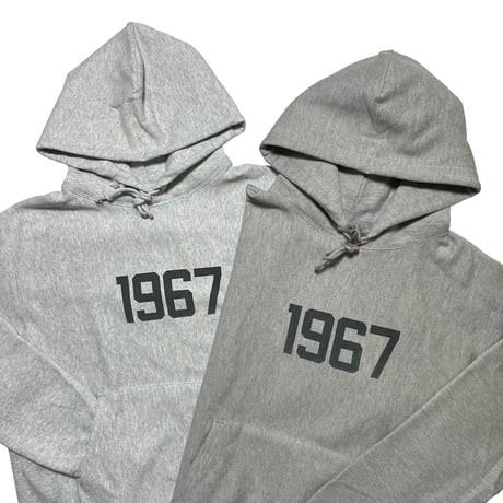 US🇺🇸限定Champion "1967 INK BLACK" 12oz REVERSE WEAVE HOODIE