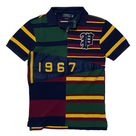 POLO RALPHLAUREN　"PATCH WORK" POLO SHIRT