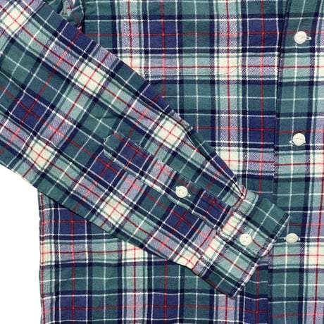 POLO RALPHLAUREN　"CHECK" L/S OPEN COLLAR FLANNEL SHIRT