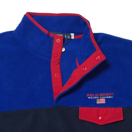 POLO SPORT RALPHLAUREN　"PULL-OVER" FLEECE JACKET