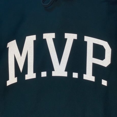 Champion/M.V.P.　"REFLECTOR COLLEGE "M.V.P." LOGO" HOODY (GREEN)