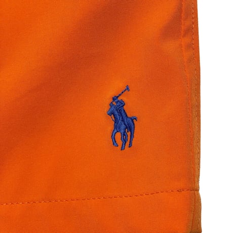 POLO RALPHLAUREN　"INNER POCKET" SWIM SHORTS (ORANGE)